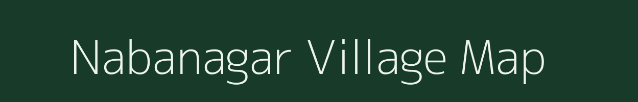 Nabanagar village map in West Bengal