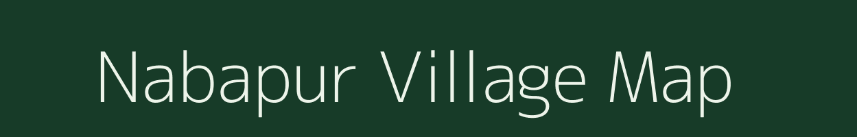 Nabapur village map in Maharashtra