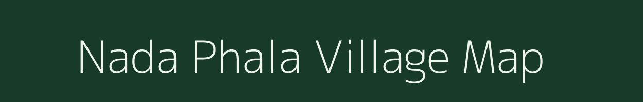 Nada Phala village map in Rajasthan