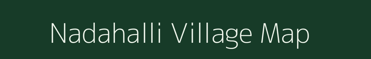 Nadahalli village map in Karnataka