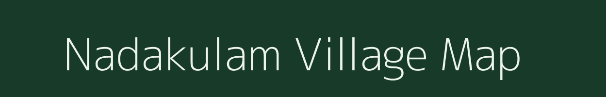 Nadakulam village map in Tamil Nadu