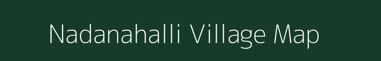 Nadanahalli village map in Karnataka