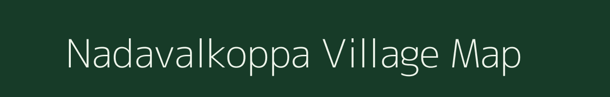 Nadavalkoppa village map in Karnataka