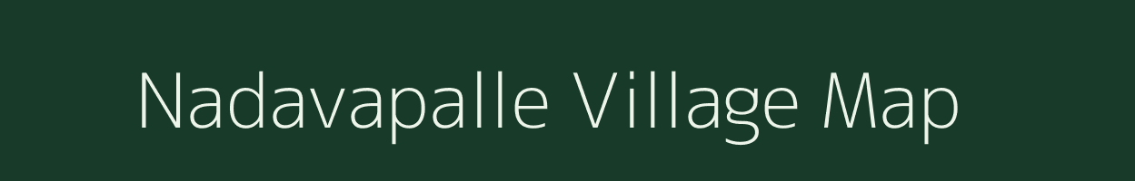 Nadavapalle village map in Andhra Pradesh