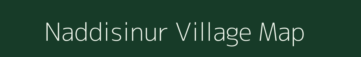 Naddisinur village map in Karnataka