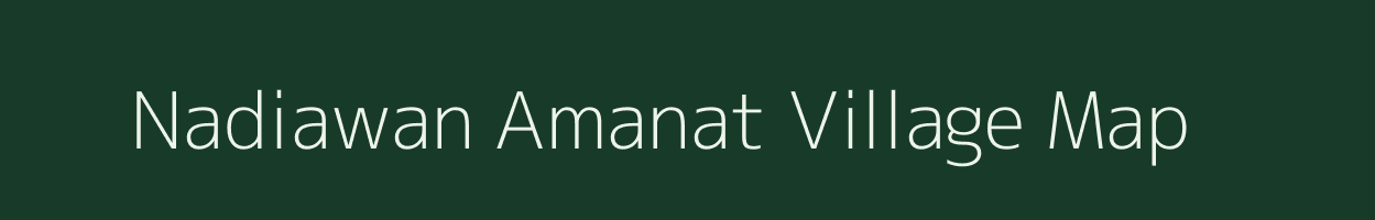 Nadiawan Amanat village map in Bihar