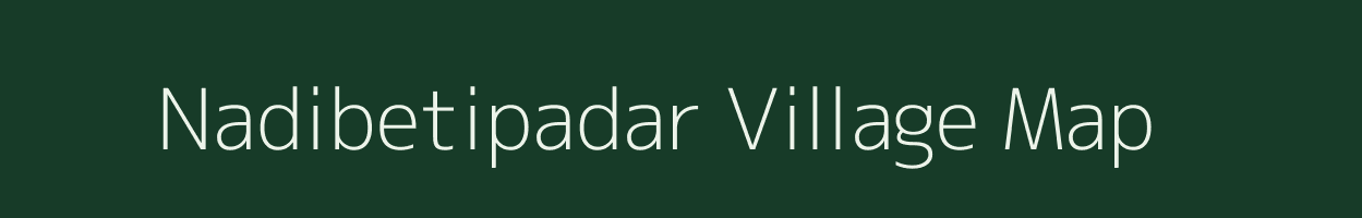 Nadibetipadar village map in Odisha
