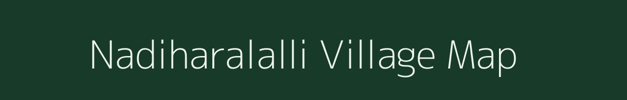 Nadiharalalli village map in Karnataka