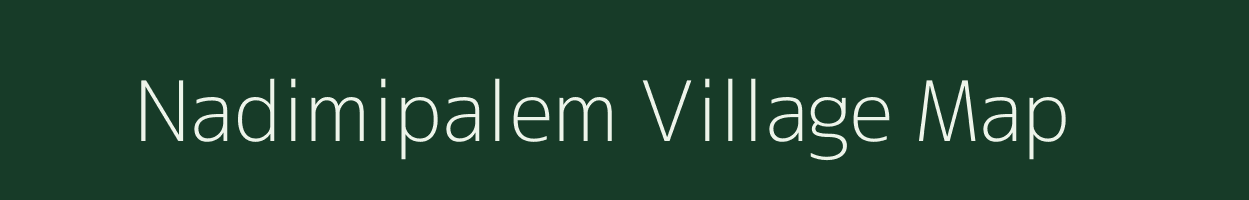 Nadimipalem village map in Andhra Pradesh