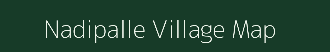 Nadipalle village map in Andhra Pradesh