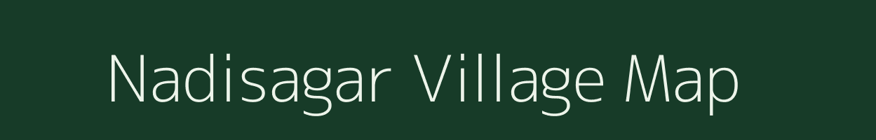 Nadisagar village map in Chhattisgarh