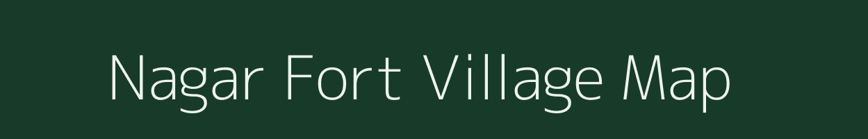 Nagar Fort village map in Rajasthan