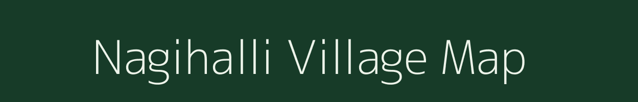 Nagihalli village map in Karnataka