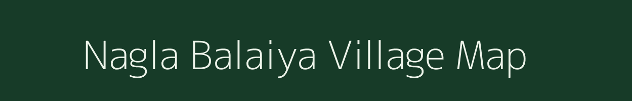 Nagla Balaiya village map in Rajasthan