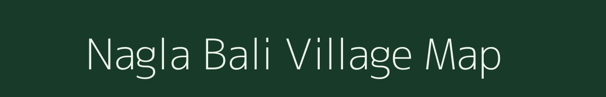 Nagla Bali village map in Uttar Pradesh