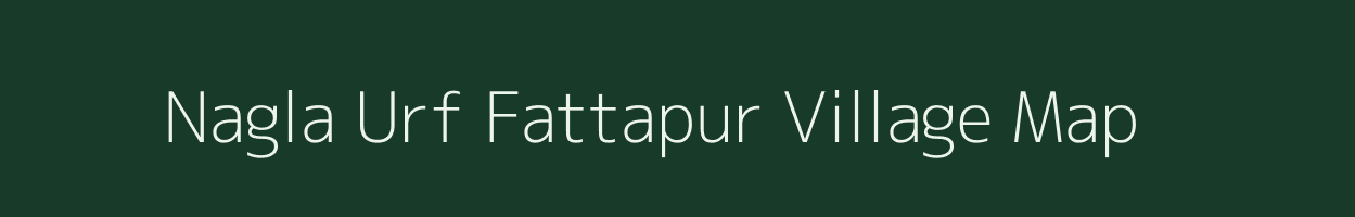 Nagla Urf Fattapur village map in Uttar Pradesh