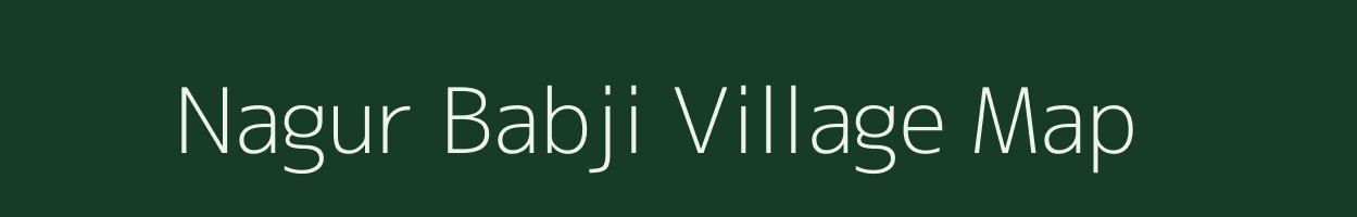 Nagur Babji village map in Karnataka