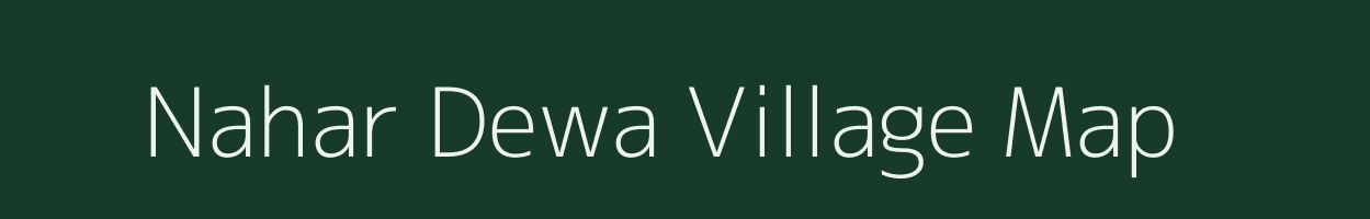 Nahar Dewa village map in Uttar Pradesh