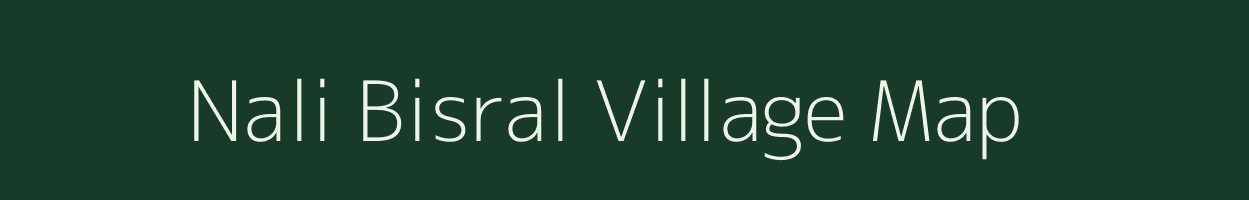 Nali Bisral village map in Uttarakhand