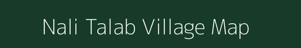 Nali Talab village map in Rajasthan