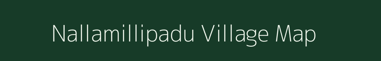 Nallamillipadu village map in Andhra Pradesh