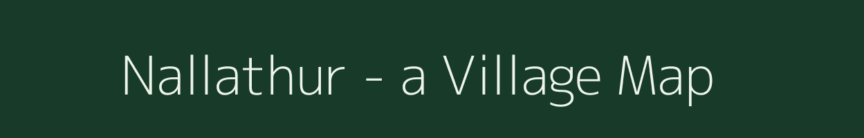 Nallathur - a village map in Tamil Nadu