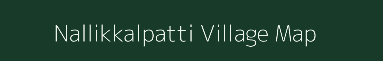 Nallikkalpatti village map in Tamil Nadu