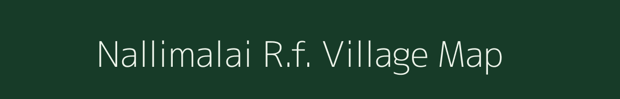 Nallimalai R.f. village map in Tamil Nadu