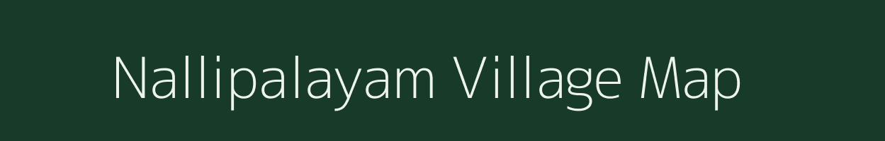 Nallipalayam village map in Tamil Nadu