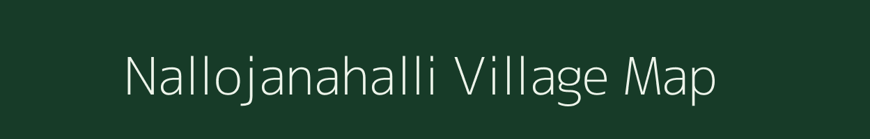 Nallojanahalli village map in Karnataka