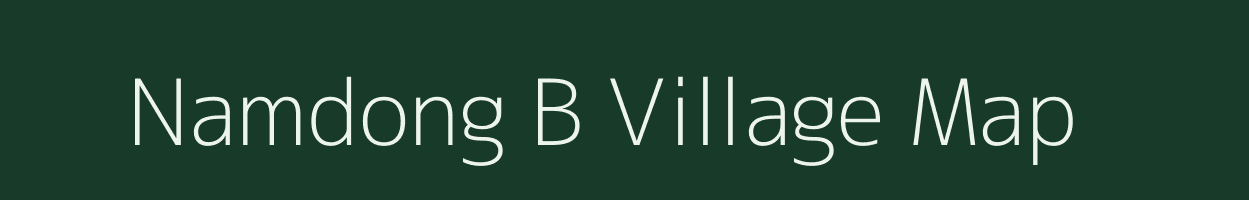 Namdong B village map in Meghalaya