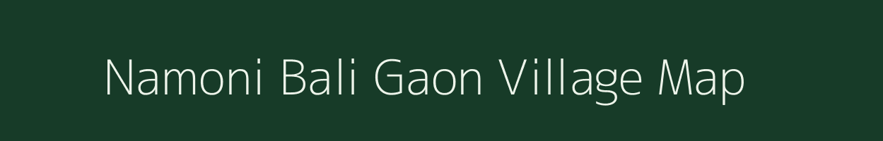 Namoni Bali Gaon village map in Assam