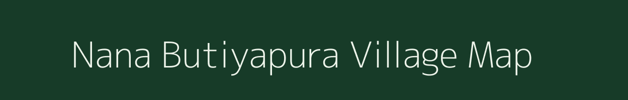 Nana Butiyapura village map in Gujarat
