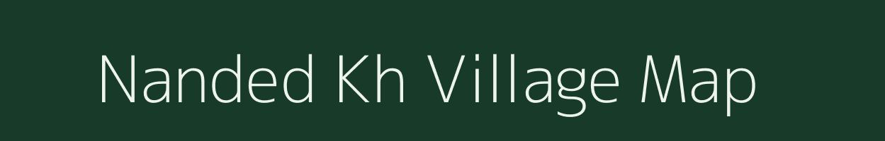 Nanded Kh village map in Maharashtra