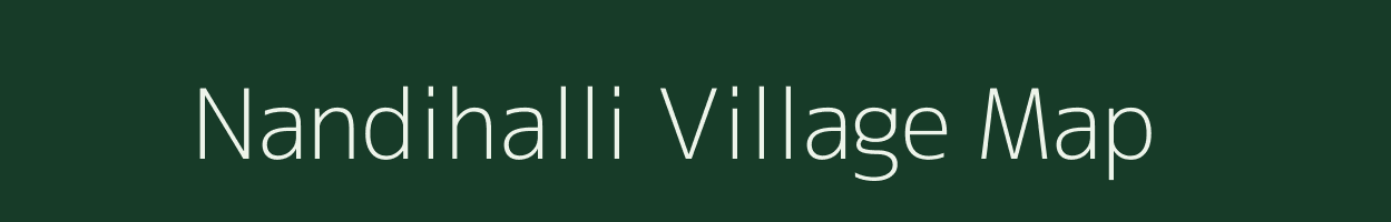 Nandihalli village map in Karnataka