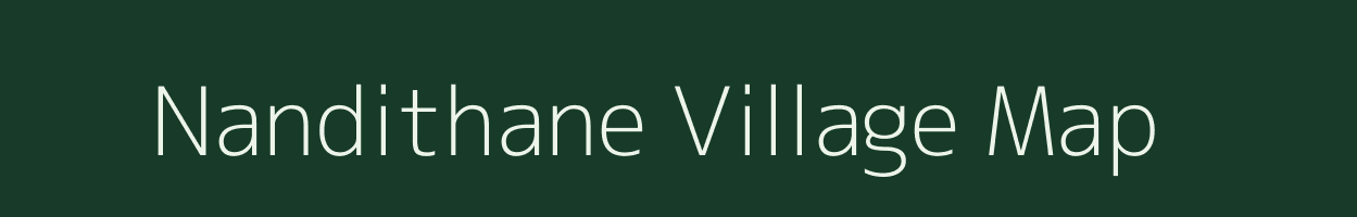 Nandithane village map in Maharashtra