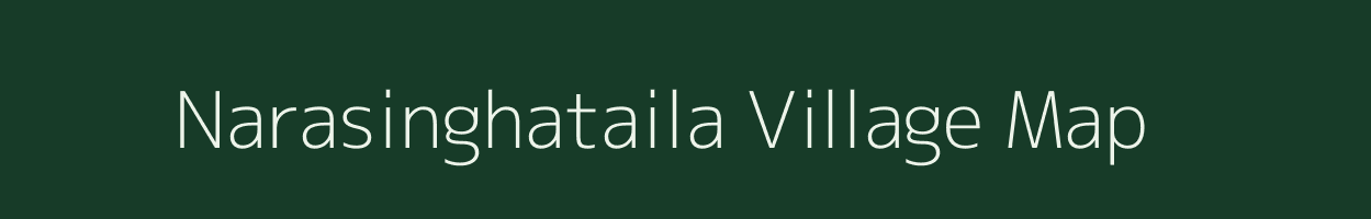 Narasinghataila village map in Odisha