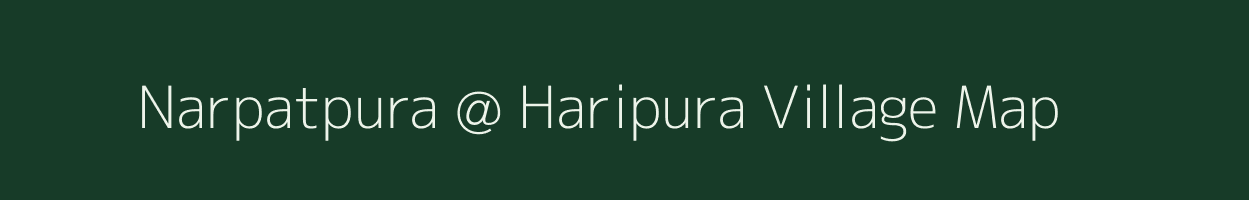 Narpatpura @ Haripura village map in Rajasthan
