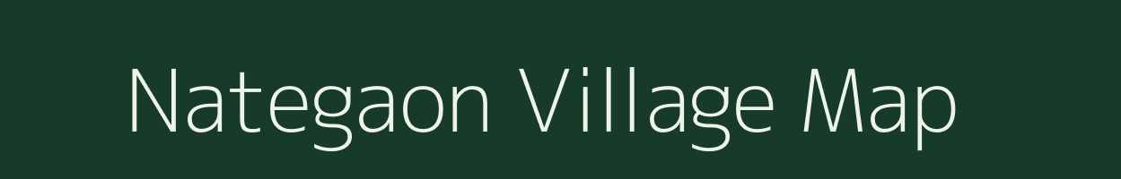 Nategaon village map in Maharashtra