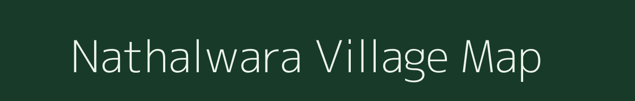 Nathalwara village map in Rajasthan