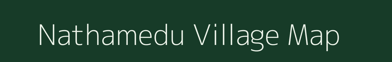 Nathamedu village map in Tamil Nadu