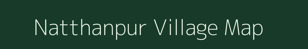 Natthanpur village map in Uttar Pradesh