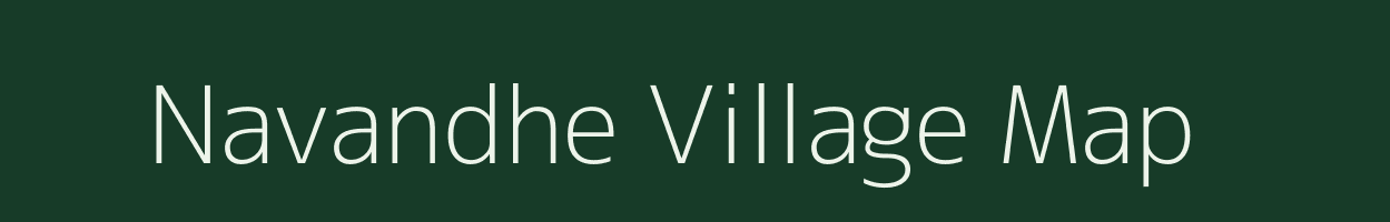 Navandhe village map in Maharashtra