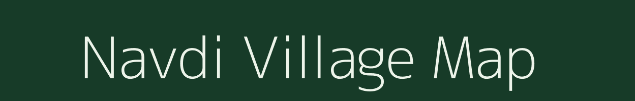 Navdi village map in Maharashtra