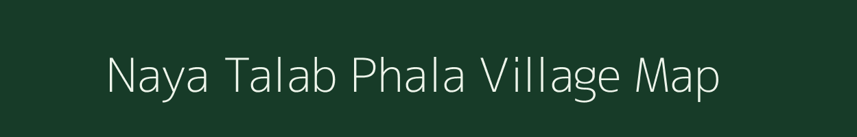 Naya Talab Phala village map in Rajasthan