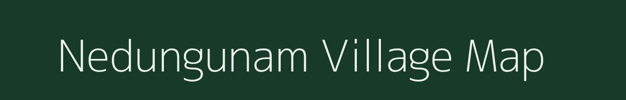 Nedungunam village map in Tamil Nadu