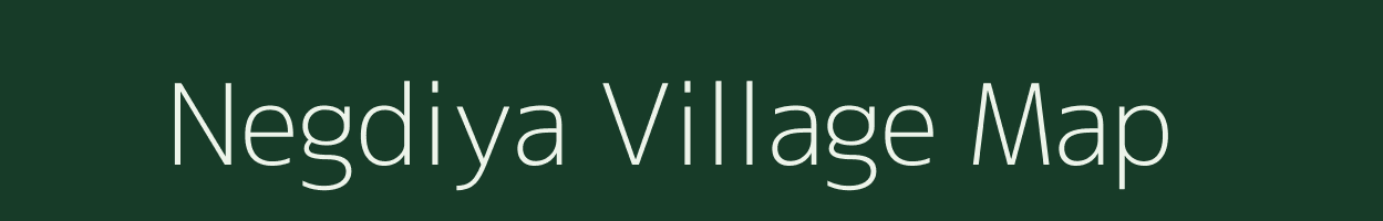 Negdiya village map in Rajasthan