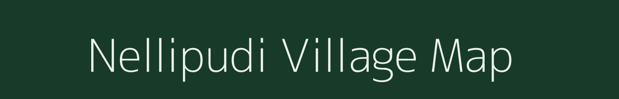 Nellipudi village map in Andhra Pradesh