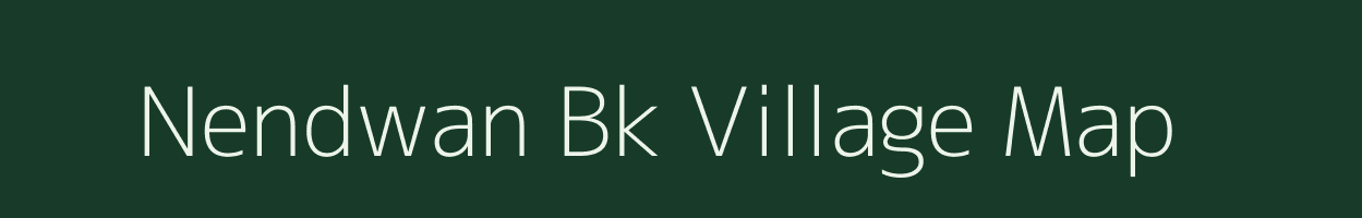 Nendwan Bk village map in Maharashtra