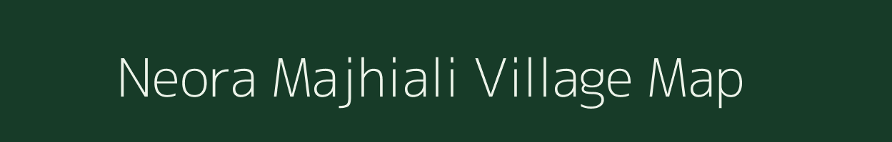 Neora Majhiali village map in West Bengal